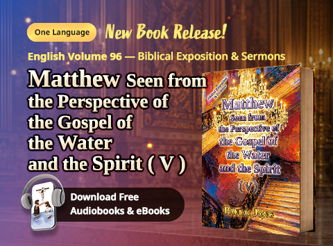 Book 96 of the Christian Book Series by Paul C. Jong: Matthew seen from the perspective of the gospel of the water and the Spirit (V)