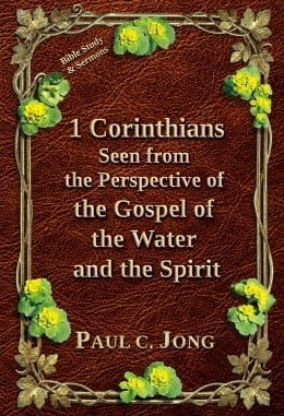 1 Corinthians Seen from the Perspective of the Gospel of the Water and the Spirit 1 Corinthians Seen from the Perspective of the Gospel of the Water and the Spirit