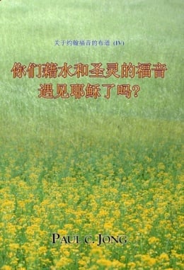 关于约翰福音的布道 (Ⅳ) - 你们藉水和圣灵的福音遇见耶稣了吗? 关于约翰福音的布道 (Ⅳ) - 你们藉水和圣灵的福音遇见耶稣了吗?