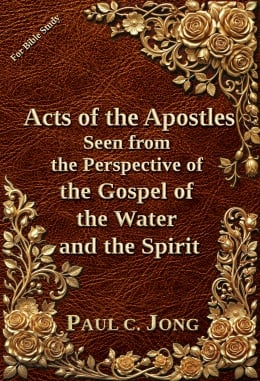 Acts of the Apostles Seen from the Perspective of the Gospel of the Water and the Spirit Acts of the Apostles Seen from the Perspective of the Gospel of the Water and the Spirit